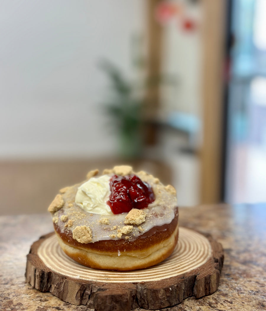 Cherry Cheesecake Donut