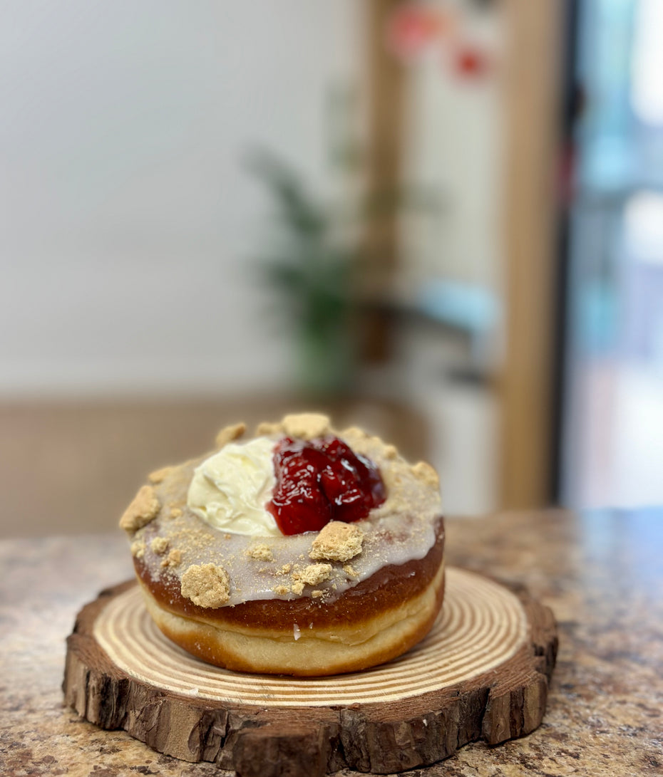 Cherry Cheesecake Donut
