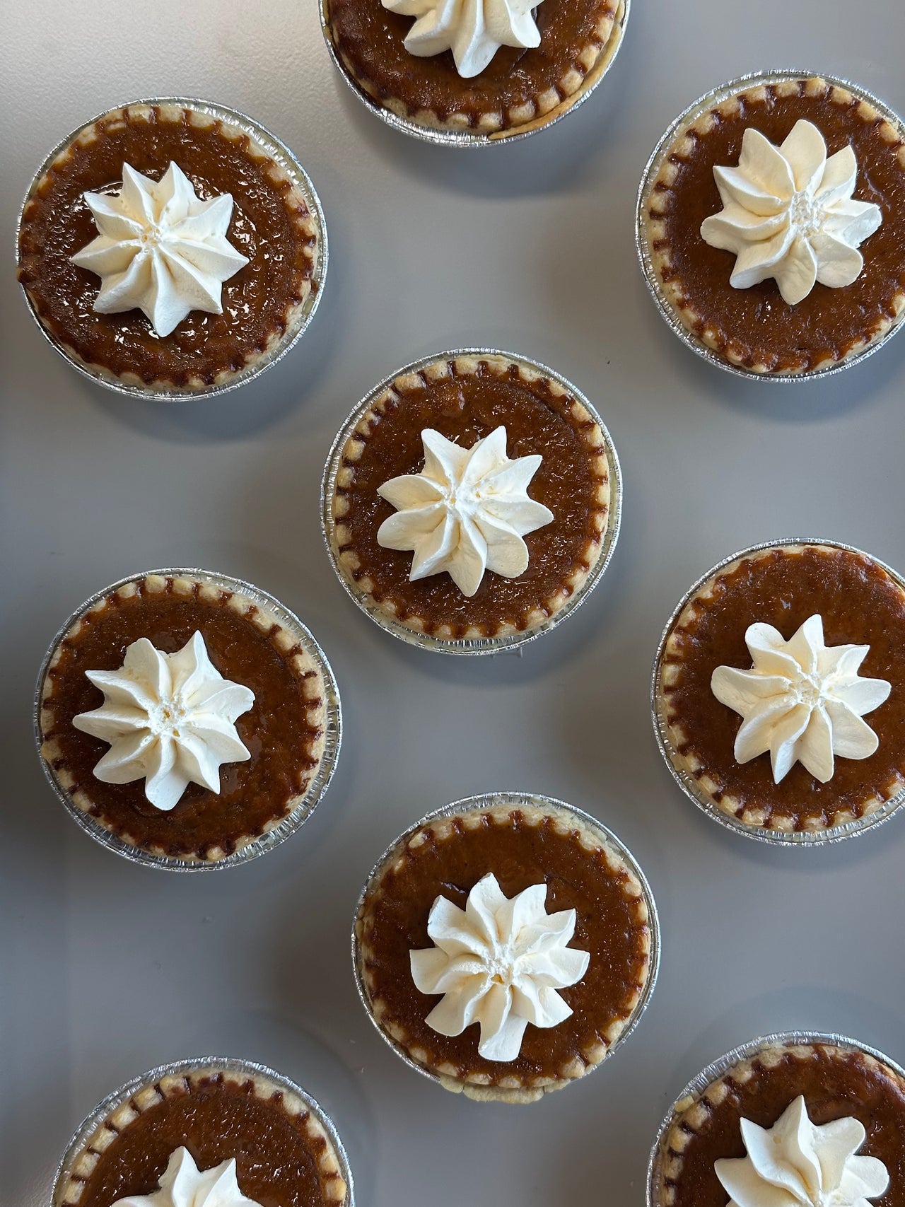 Pumpkin Pie Tarts 6pk Thanksgiving