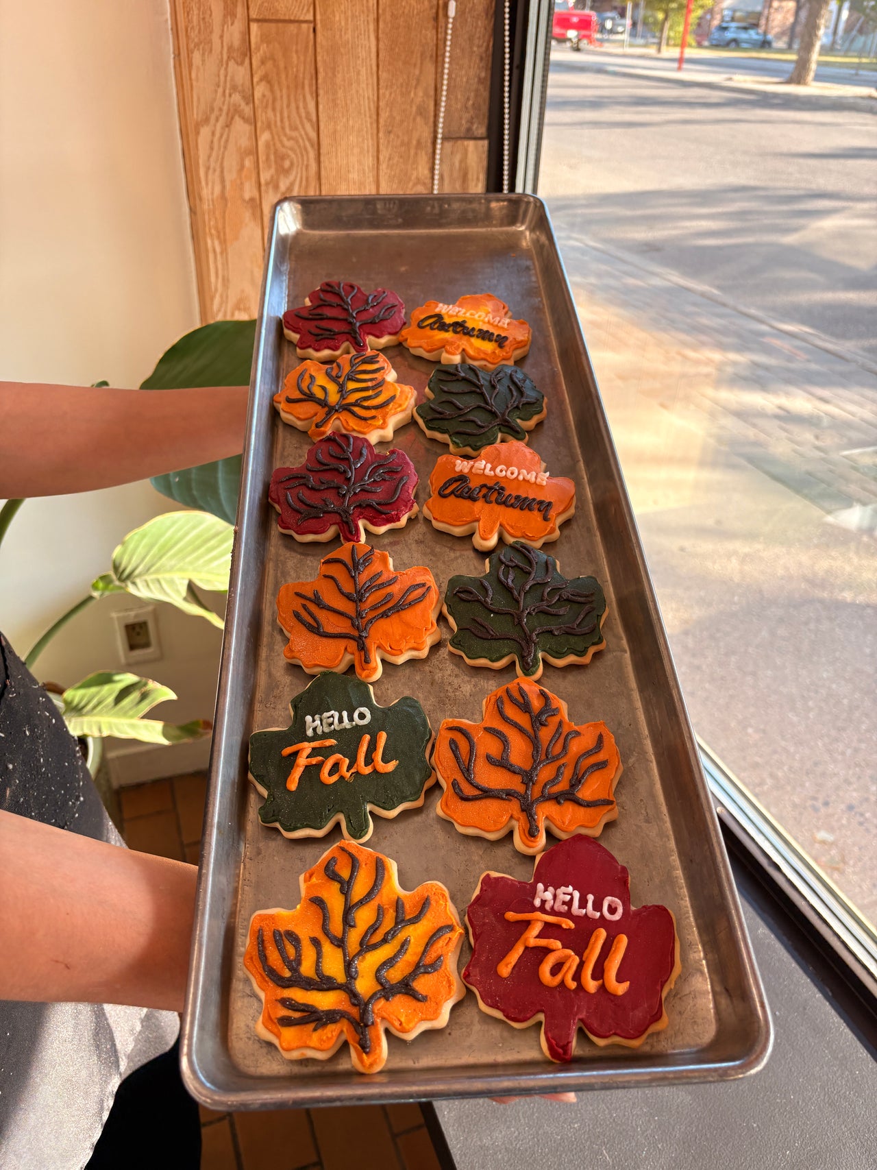 Fall Leaf Sugar Cookie 6pk Thanksgiving