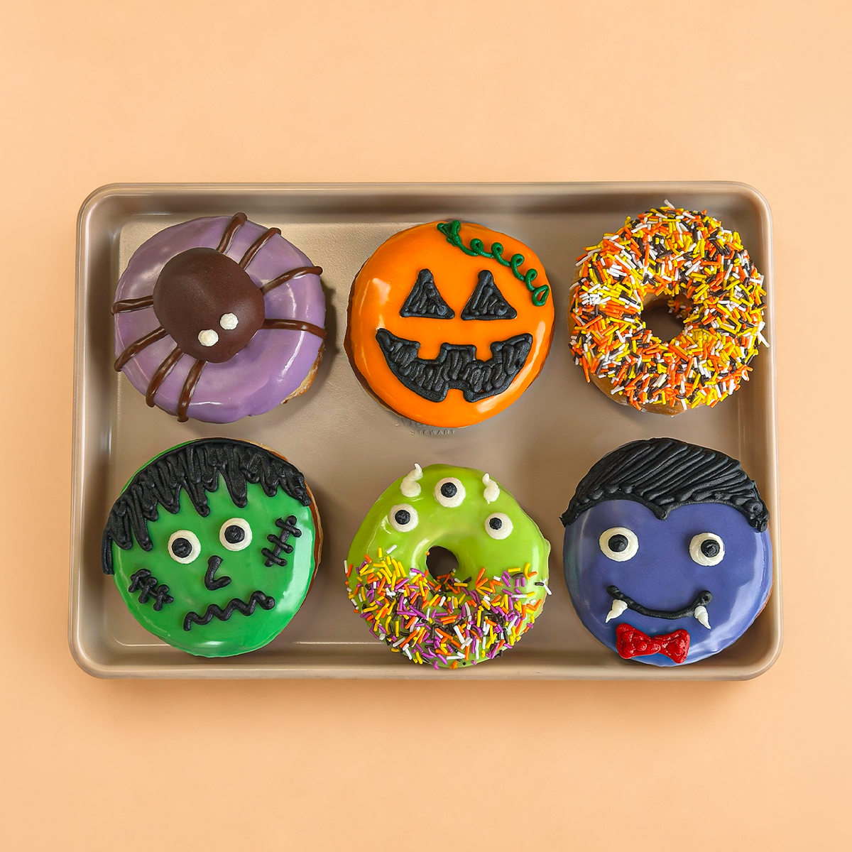 Halloween Donut 6-pack
